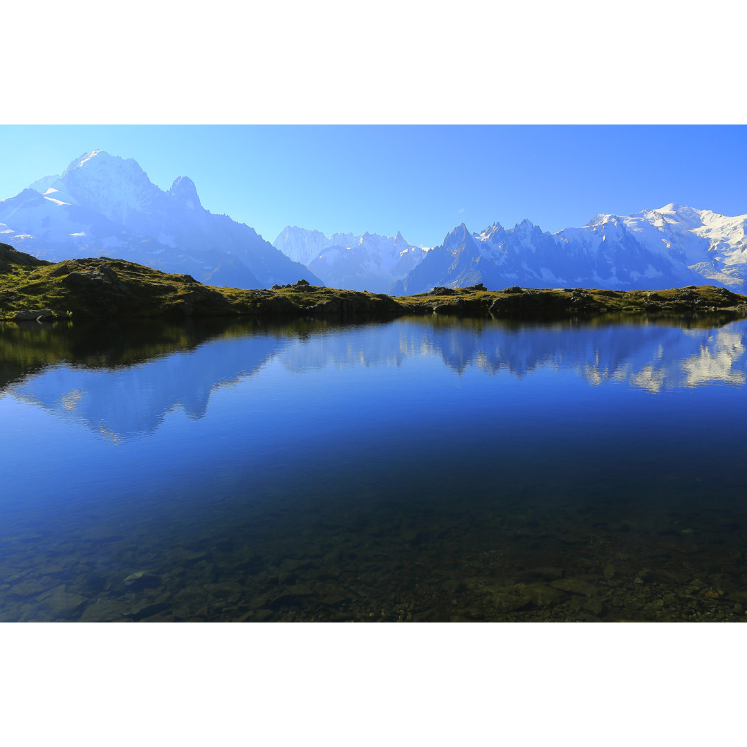 Mont Blanc Massiv von Agustavop - Leinwandbild