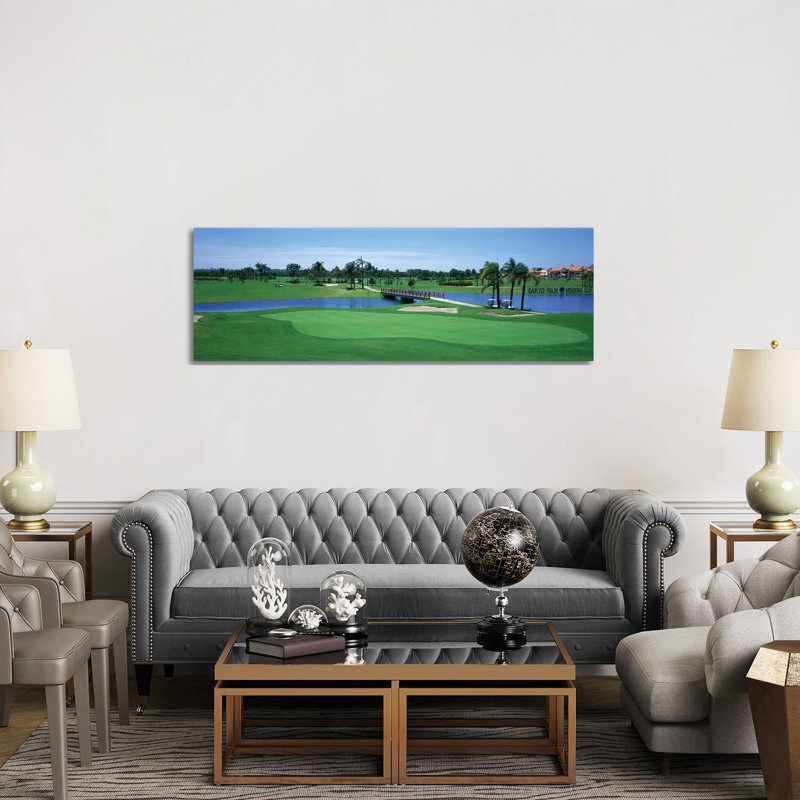 Golf Course Gold Coast Queensland Australia by Panoramic Images - Wrapped Canvas Panoramic Print