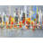 Color Splash Cityscape Print On Canvas