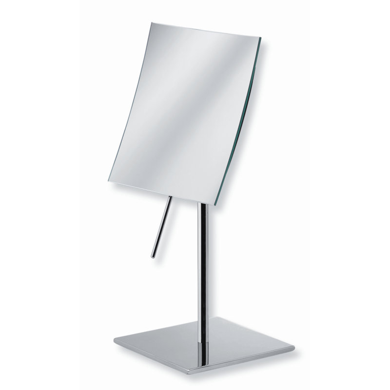 Miroir de maquillage / rasage grossissant moderne et contemporain Mevedo, H 11 po x l 5,9 po