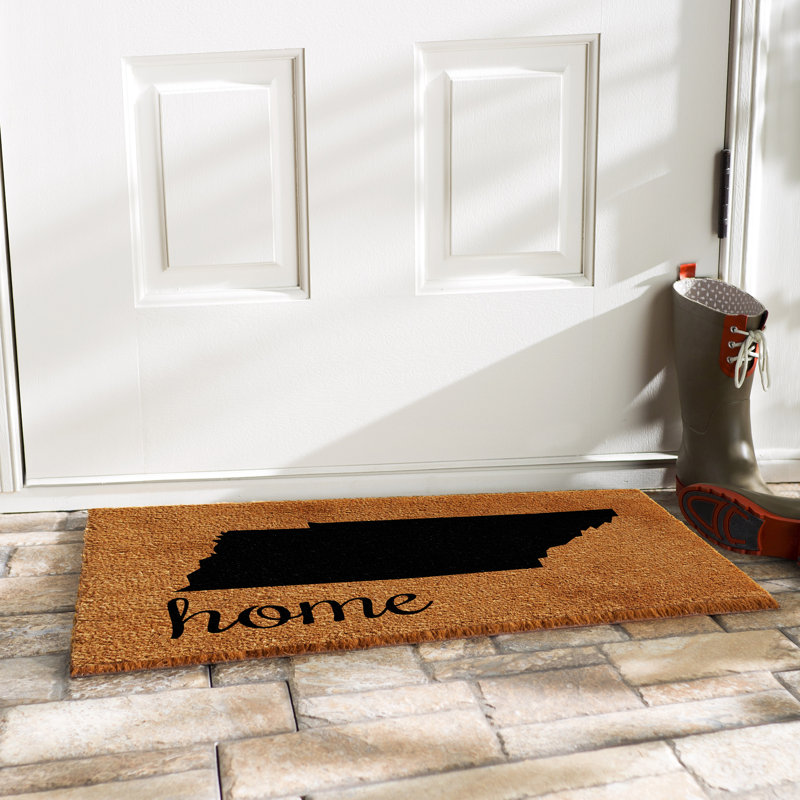 Tapis de porte d’extérieur antidérapant tennessee, Rectangle 2 pi x 3 pi