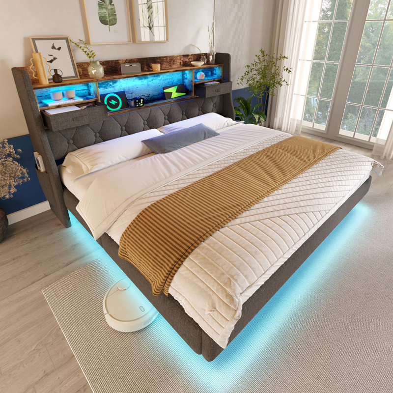 Storage Bed, European Double (140 x 200 cm)