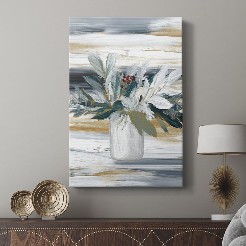 Art de Noël des Fêtes de Noël - galerie Cavas sur mesure, H 27 po x l 18 po