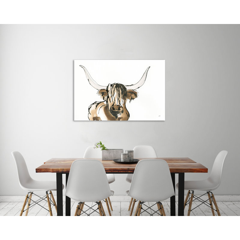 "Highlander II", toile tendue par Chris Paschke, H 48 po x l 48 po x P 1,5 po