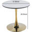 Table d'appoint en métal