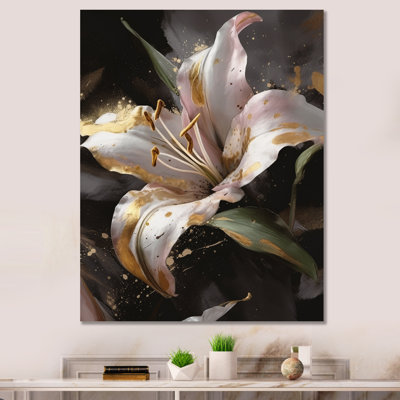 Blanc gracieux lys III - impression