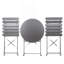 Ensemble 3 pièces de chaises bistro et de patio bistro Metail-1941646621