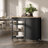 Domenique Solid Wood Top Kitchen Cart-882127542