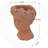 D6x9" Visage Head Bust Planter, Brown-545991345
