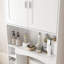 Armoire de rangement autoportante au-dessus de la toilette