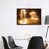 Classic Brown Wood Framed Canvas