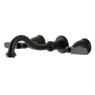 Kingston Brass Belknap Two-Handle 3-Hole Wall Mount Tub Faucet