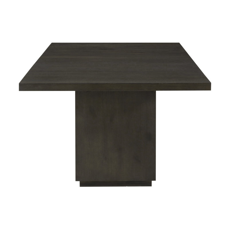 Eloise Extendable Acacia Dining Table, Basalt Gray