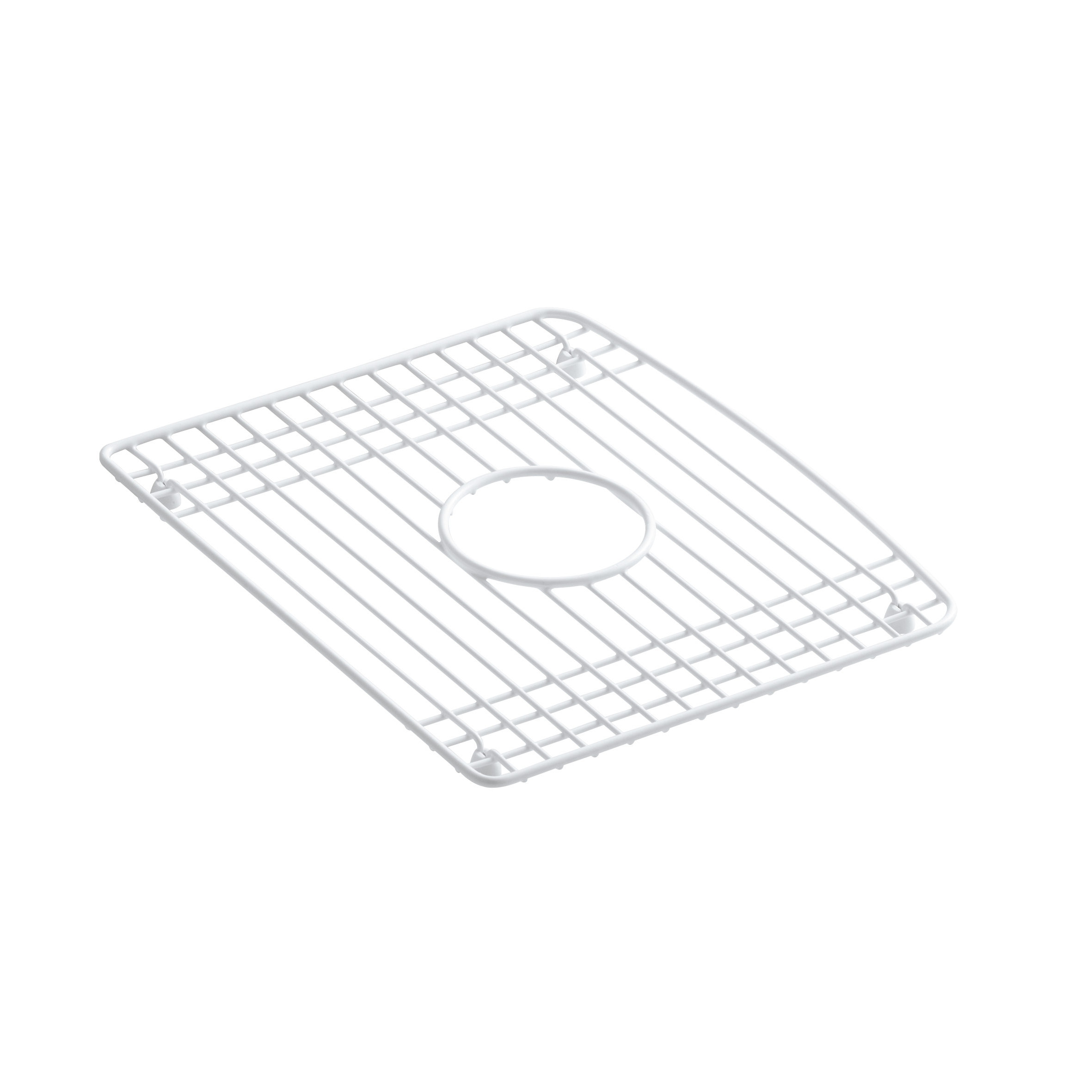 KOHLER Deerfield 14-15/16 in. x 12-1/8 in. Bottom Bowl Sink Bowl Rack in Stainless Steel