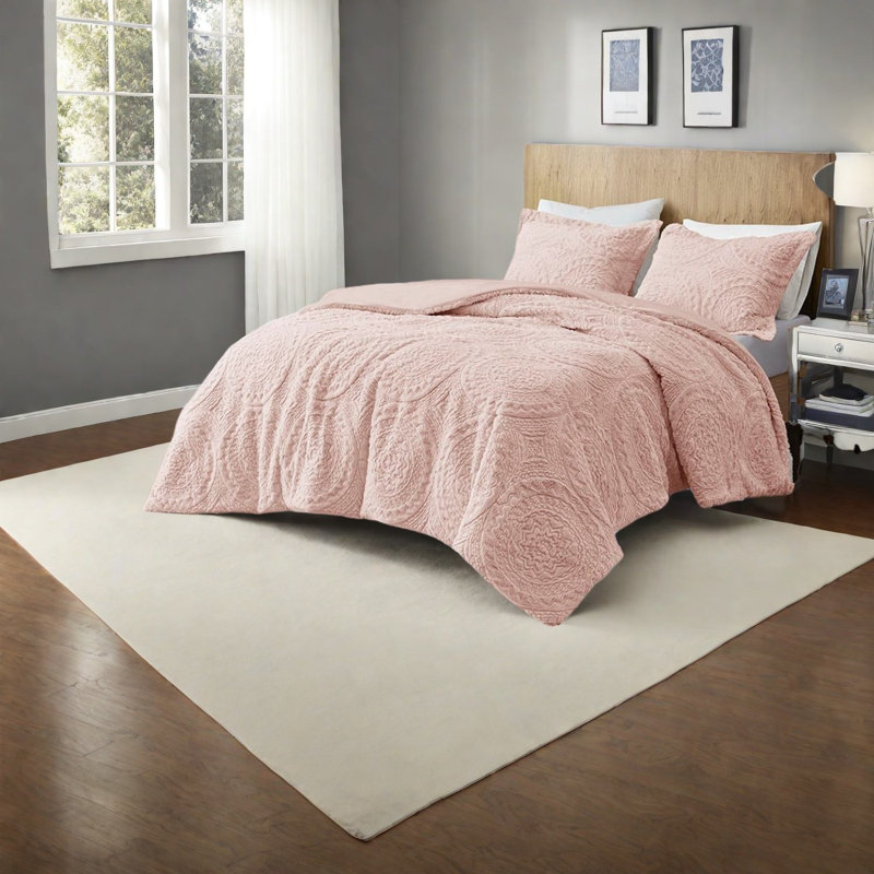 Ensembles de literie ultra moelleux, grand médaillon en polyester pour la maison