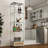 Modern Glass Display Cabinet With Drawer-824379564