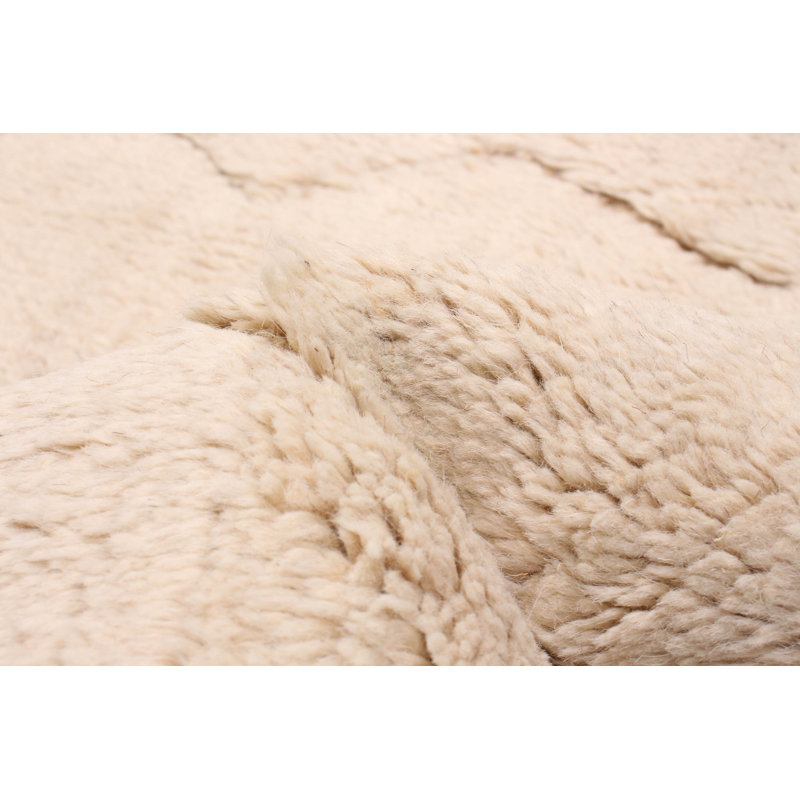 One-of-a-Kind Rectangle 7'10" X 10'6" New Age Wool Area Rug in