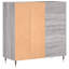 Record Cabinet 84.5 x 38 x 89 cm Engineered Wood-1152396900