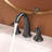 2-handle Bathroom Faucet with Drain Assembly-61058222