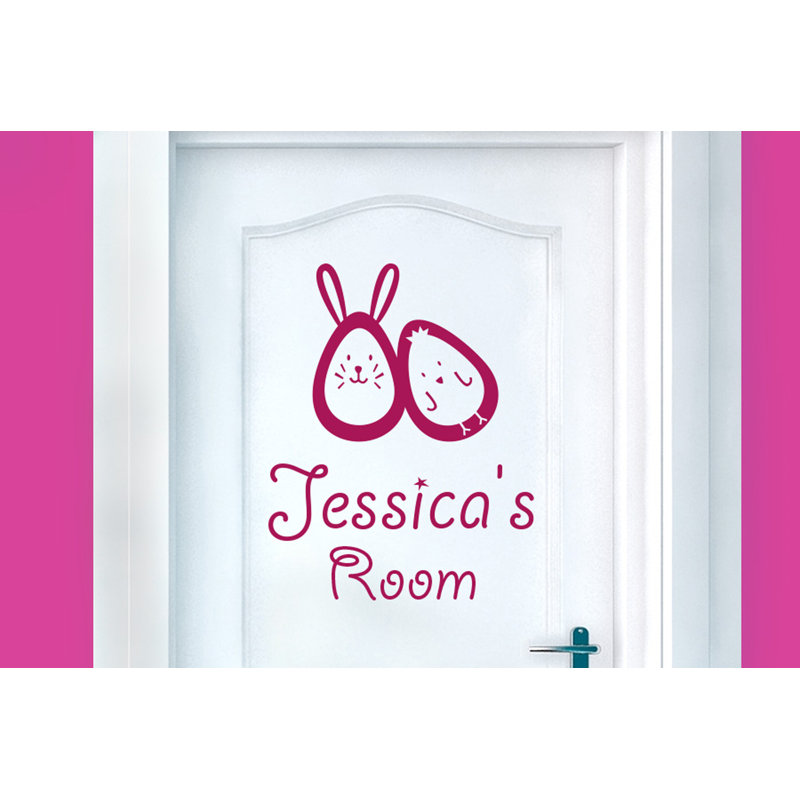 Animals Wall Decal, Violet