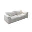 Canapé modulaire en coton et lin blanc-629436031-629436026