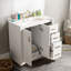 Meuble-lavabo de 36 pouces avec lavabo en céramique: armoire de rangement en bois massif, ensemble autoportant avec 3 tiroirs et porte à fermeture en douceur-1288503617-1288503623