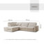 5 Seater Corner Sofa -405648499-405648501