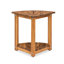 Banc de douche en bois massif l 17,9 po Alandis-974377654