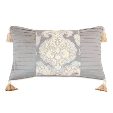 Jolene Beaded Trim Decorative Pillow