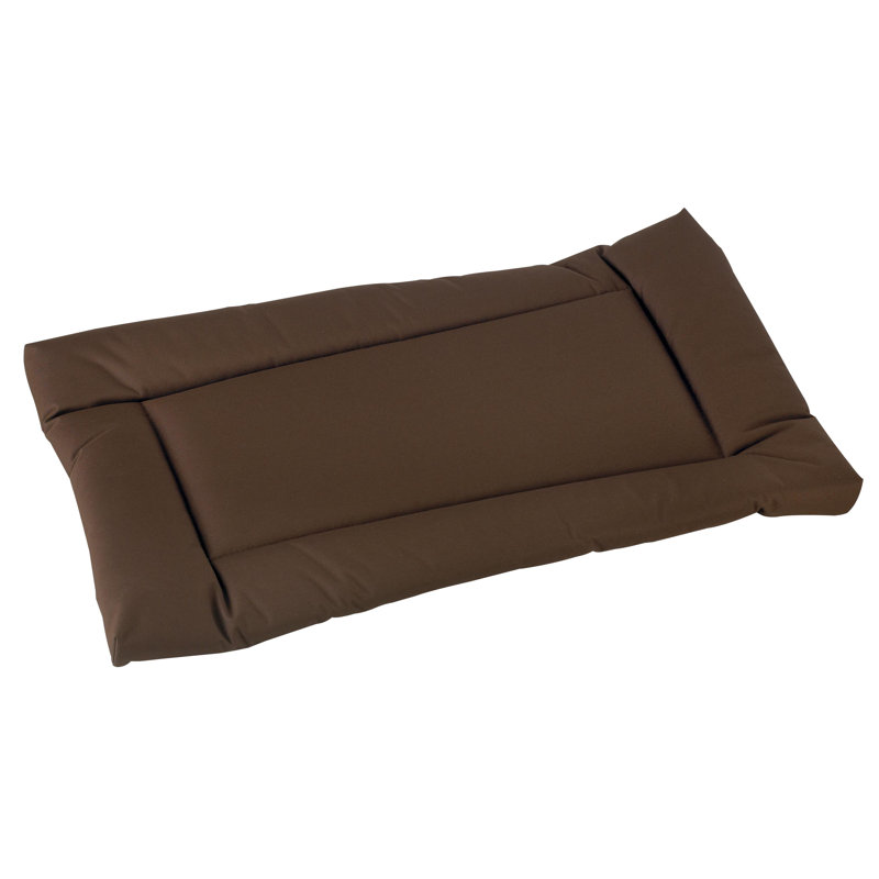 Ilene Polyester Pet Bed, 5 cm H x 120 cm W x 75 cm D, Brown