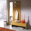 California Wood Wall Mirror