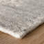 Tapis gris en laine tissé à la main Bennett-109433221