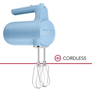 Score KitchenAid's Cordless 7-Speed Hand Mixer On Sale at QVC