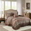 Ensemble de couvre-lit en polyester jacquard 5 pièces-115820782-115820781
