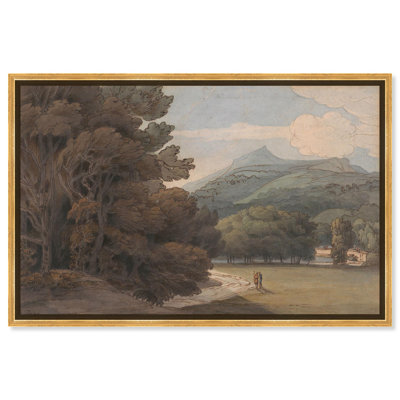 Near Ambleside Canvas Vintage Landscape Art by Art Remedy