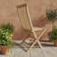 Classic Outdoor Teak Dining Side Chair