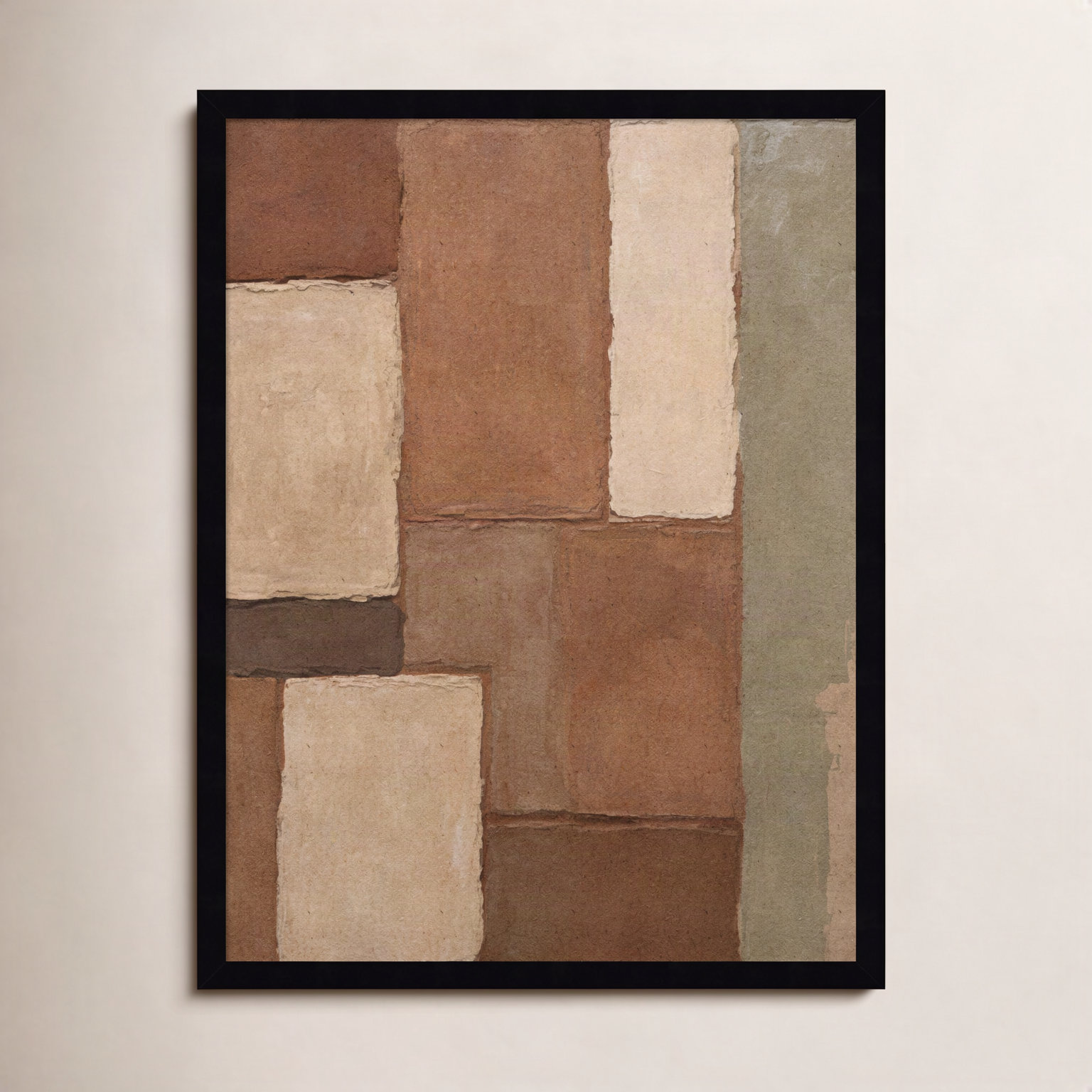 Arcilla Print by Dan Hobday, Black, 25" H x 20" W