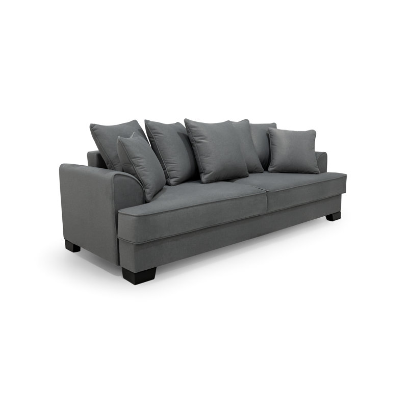 3 Seater Sofa, Dark Grey
