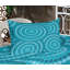 Drap-housse et taies décoratives bleu sarcelle Ambesonne-106789655