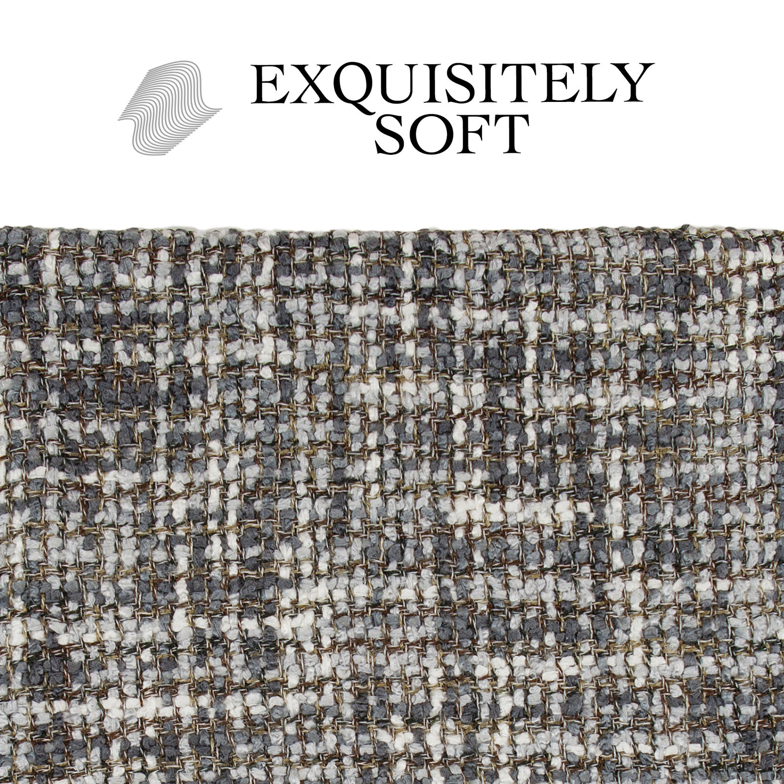 Waneka Throw Blanket, Charcoal