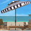 Parasol de plage 8,5 pi Trainor-523825507