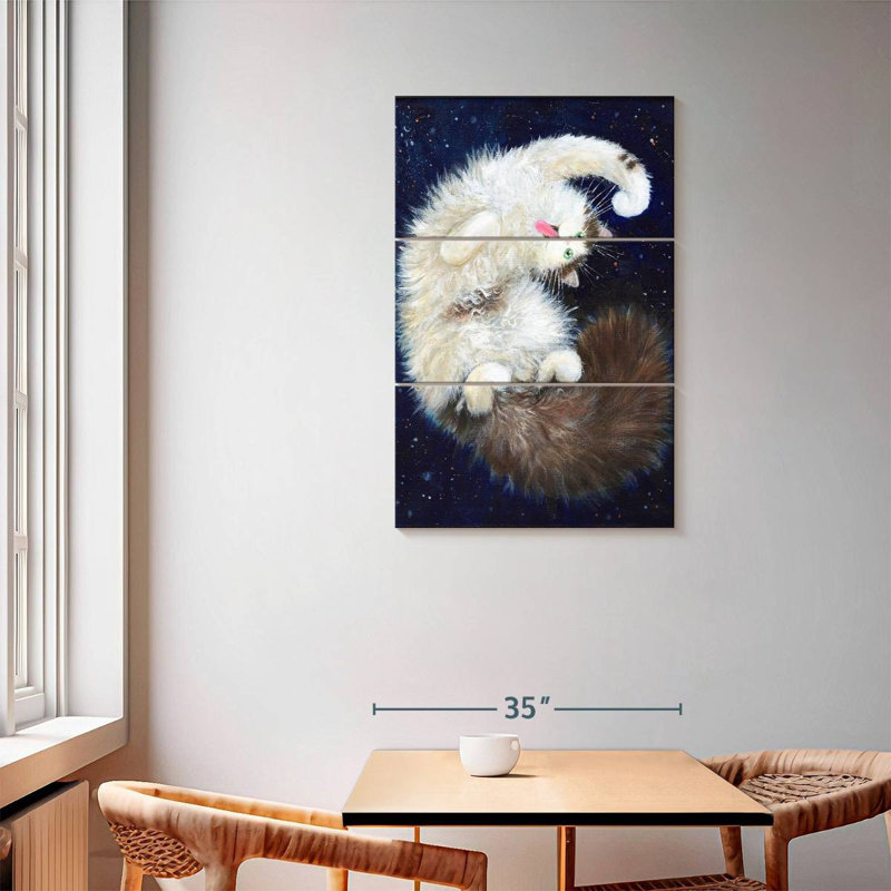 Brampt Kitty Monty, 57" H x 36" W