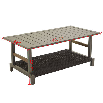 Bertolde Coffee Table by Wade Logan