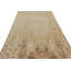 Rug & Kilim’S Distressed European Rug In Beige-Brown & Gold Florals-1490834069