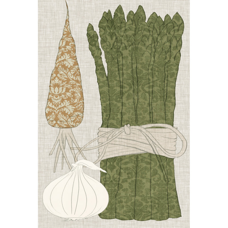 Shape Fruits & Veggies V 1 Piece Wrapped Canvas Painting, 122cm H x 81cm W