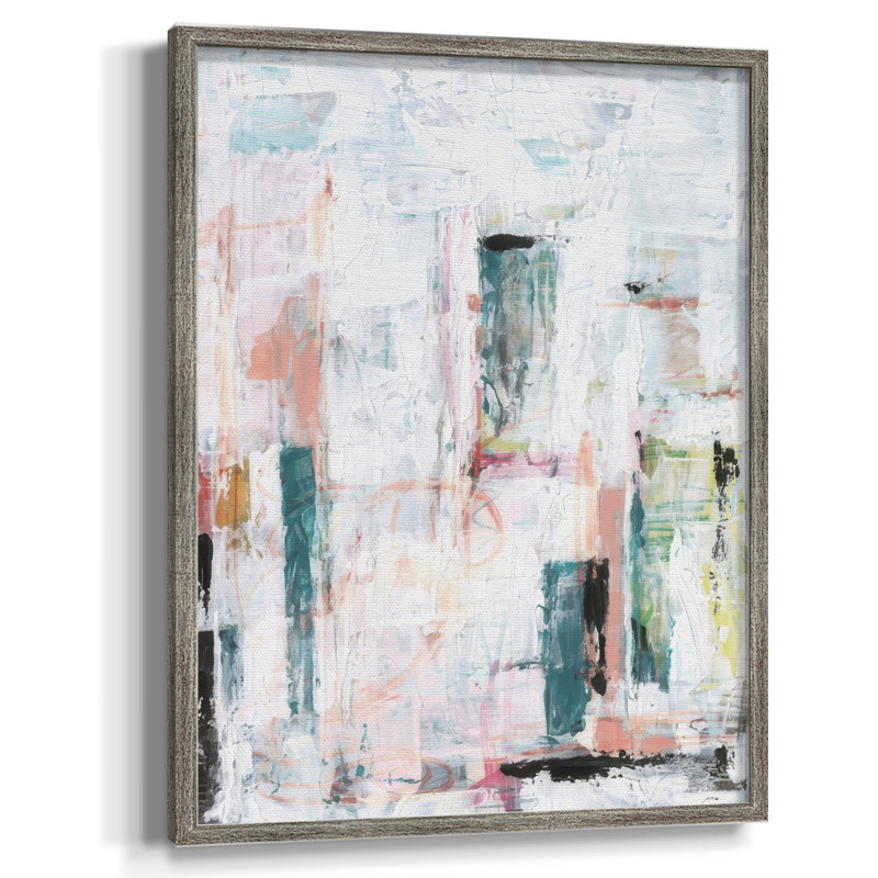 Vivid Haze II Framed Print - Solid Wood, 21" H x 17" W