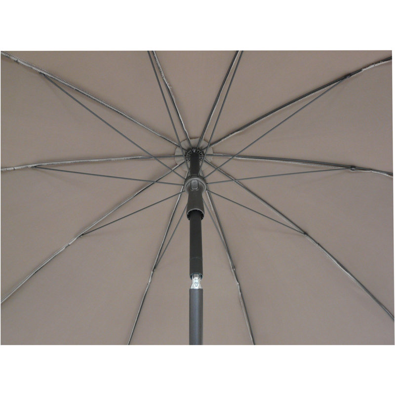 Giada 200cm Market Parasol, Taupe