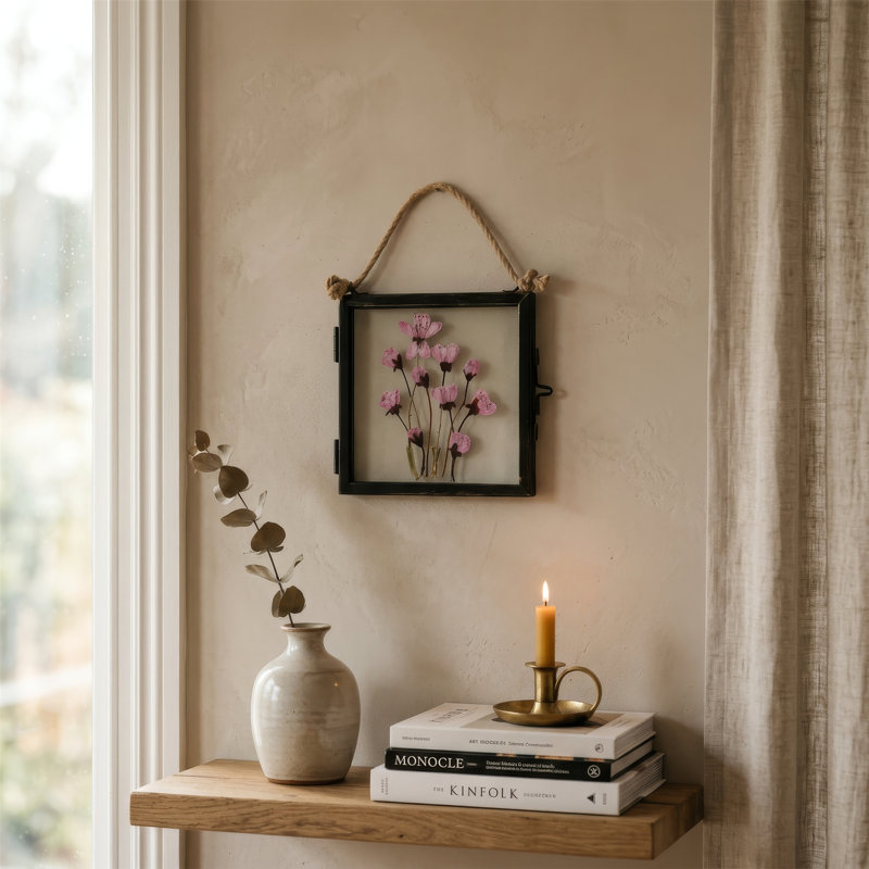 Nicola Spring - Hanging Metal Photo Frames, Rectangle, 4" x 4", 5