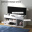 Stav 7 Pair Shoe Storage Bench-949632134