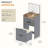 Morico Flip-Top Vanity Set with LED Mirror-54536239